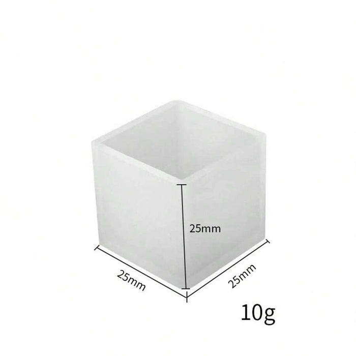 Cube Solid Silicone Mold | Mould - Resinarthub