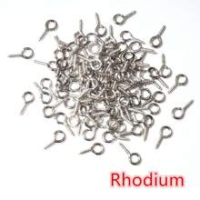 Screw Eye Hooks for Resin Pendants - 100 pieces | Jewellery - Resinarthub