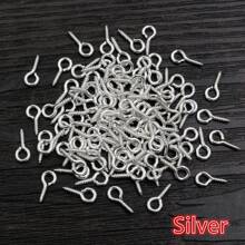 Screw Eye Hooks for Resin Pendants - 100 pieces | Jewellery - Resinarthub