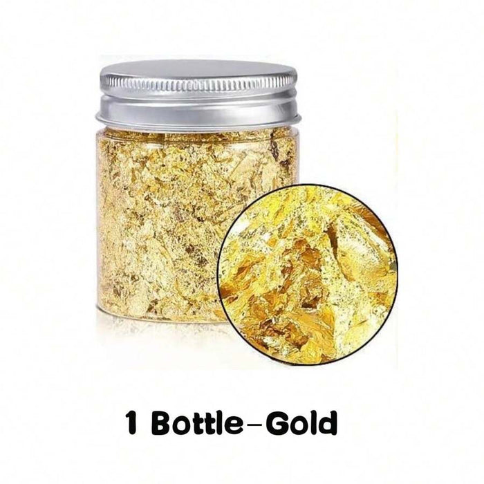 Foil Leaf Flakes Resin Jewelry Fillings for Resin Art Craft (4 variants) | Fillings - Resinarthub