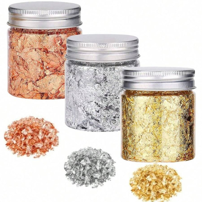 Foil Leaf Flakes Resin Jewelry Fillings for Resin Art Craft (4 variants) | Fillings - Resinarthub