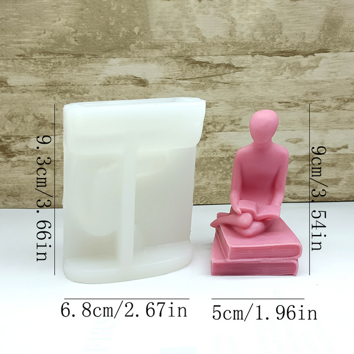 Alone Human Silicone Mold for Candle Making | Mould - Resinarthub