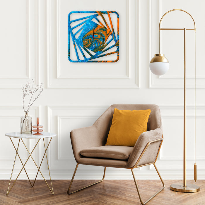 Square Shaped MDF Wall Clock Base 40*40cm | Surfaces - Resinarthub