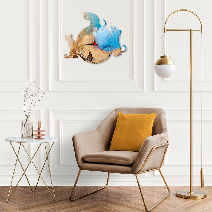 MDF Wall Clock Base 49*60cm | Surfaces - Resinarthub