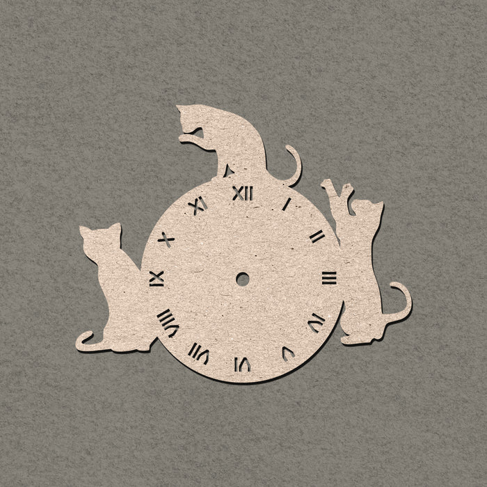 MDF Wall Clock Base 49*60cm | Surfaces - Resinarthub