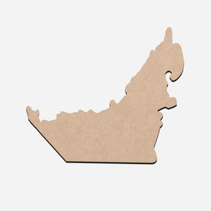 MDF UAE Map | - Resinarthub
