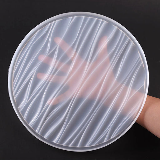 Circle Silicone Mold Wave 300mm | Mould - Resinarthub