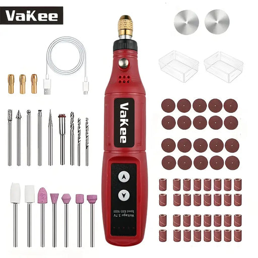 Mini Electric Drill Set Variable Speed with EU AC Adapter | Tools - Resinarthub