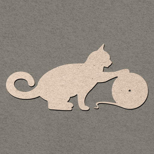 MDF Cat Wall Clock Base 28.2*60cm | Surfaces - Resinarthub
