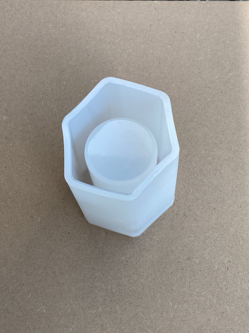 Pen Holder and Container Silicone mold for Jesmonite Art | Mould - Resinarthub