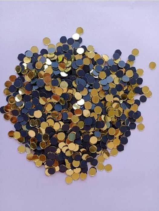 Mirror cuts for Art & Craft - Circle Gold | Fillings - Resinarthub