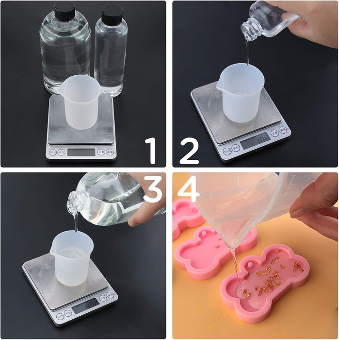 Silicone Measuring Cup | Mould - Resinarthub