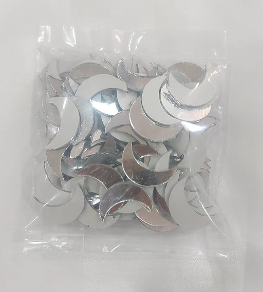 Mirror Cuts for Art & Craft- Moon Shape | Fillings - Resinarthub