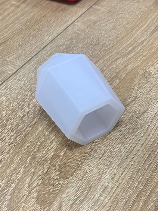 Small Candle Holder or Pen Holder Silicone Mold | Mould - Resinarthub