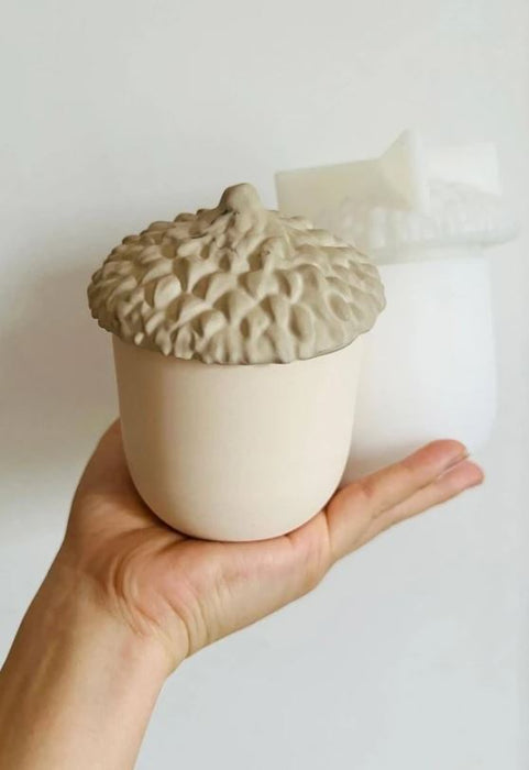 Pine Cone Storage Jar for Jesmonite Art | Mould - Resinarthub