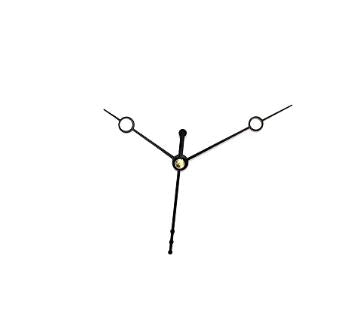 Round Archer Shape Clock Hand/Needle | Boards and Clock Accessories - Resinarthub