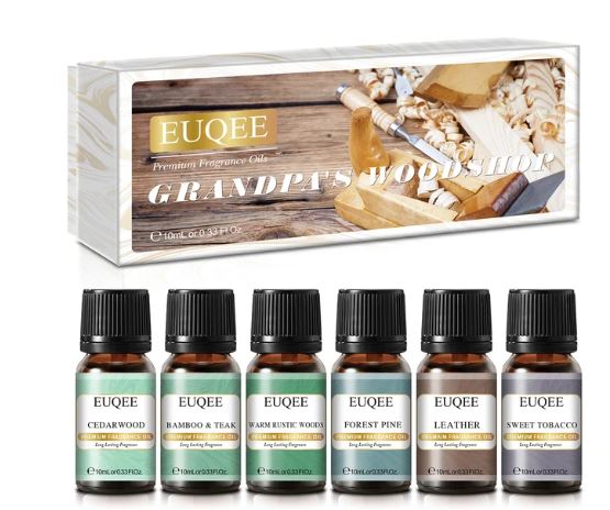 6 pcs Candle Zen Forest Fragrance Oil 10 ml each for Candle Making | Fillings - Resinarthub