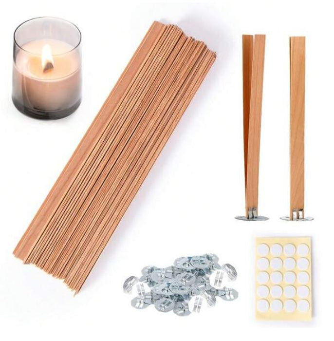 40 pc Cherrywood Smokeless Candle Wicks | candle - Resinarthub