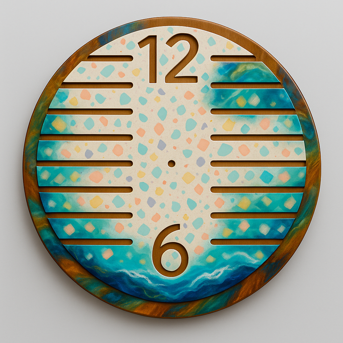 MDF Wall Clock Base 50cm (Dia)