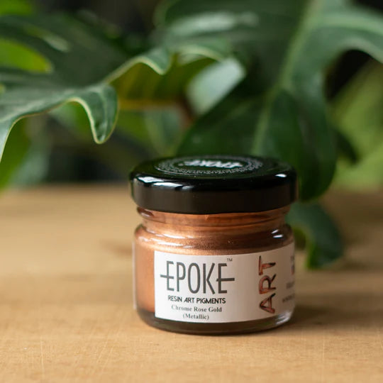 Chrome Rose Gold (Metallic) - Mini Pigment Paste -20g | Pigment - Resinarthub