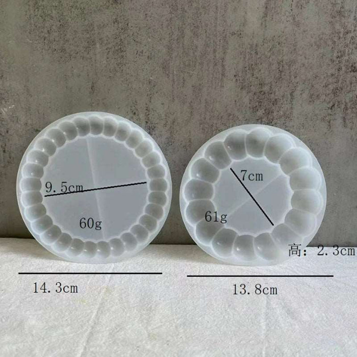 Bubble Coaster Silicone Mold | Mould - Resinarthub