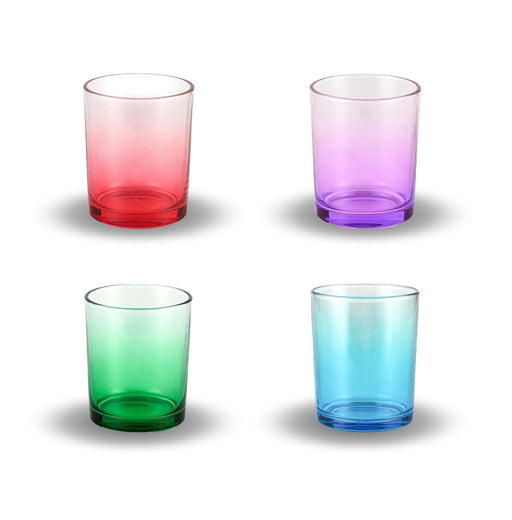 Dual Color Candle Jar with Wooden Lid for Candle Making 200ml | Tools - Resinarthub