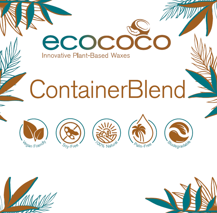 EcoCoco Container Blend Candle Wax | EcoSoya - Resinarthub