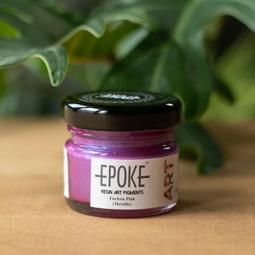 Fuchsia Pink (Metallic) - Mini Pigment Paste -20g | Pigment - Resinarthub