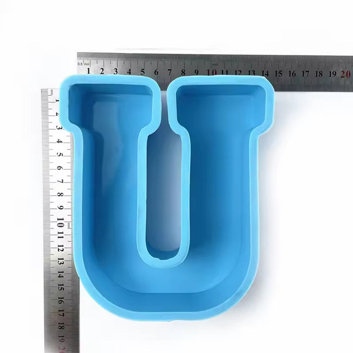 Capital Letter Alphabet Silicone Mold | Mould - Resinarthub