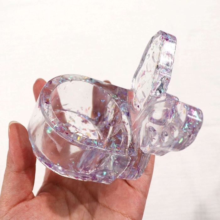 Butterfly 3D Box Mirror Silicone Mold | Mould - Resinarthub