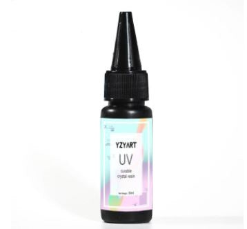 UV Resin Hard Ultraviolet Curing Resin jewelry making Cure Sunlight Crafts Clear as water (50g) - Thin Type | Epoxy Resin - Resinarthub
