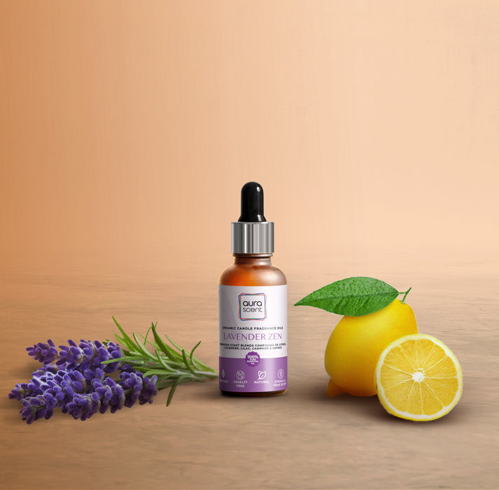 Lavender Zen - Aura Scents Premium Candle Fragrances | candle - Resinarthub