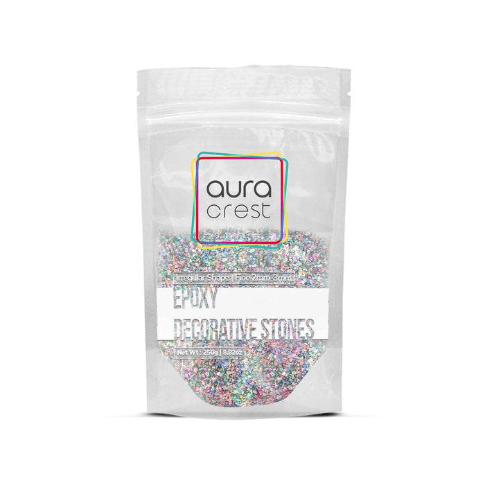 Aura Crest Epoxy Decorative Stones (250grams) | Fillings - Resinarthub