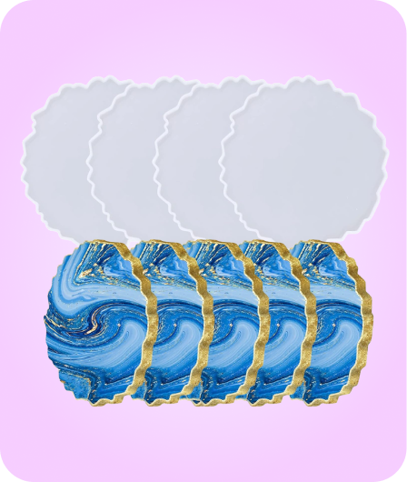 Silicone Moulds for Resin Art