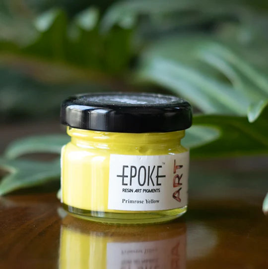 Prime Rose Yellow (Opaque) - Mini Pigment Paste -25g | Pigment - Resinarthub