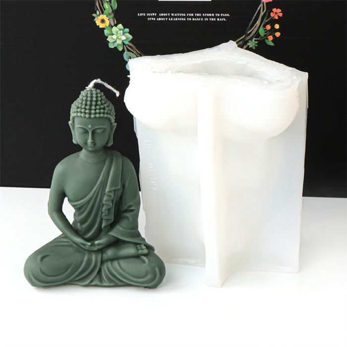 Buddha Silicone Candle Molds | Mould - Resinarthub