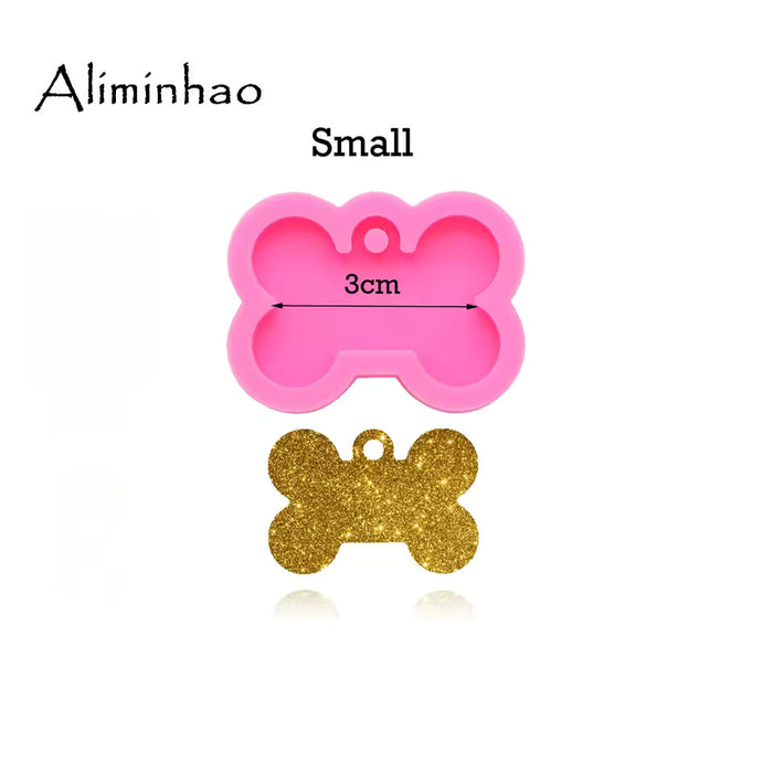 Dog Bone Shape Silicone Mould | Mould - Resinarthub