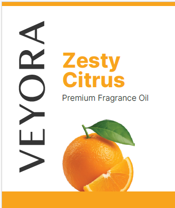 Veyora Zesty Citrus Fragrance Oil for Candle Making
