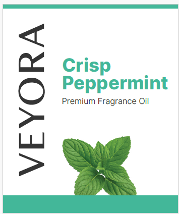 Veyora Crisp Pepper Mint Fragrance Oil for Candle Making