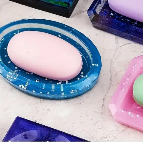 Soap Tray Silicone Mold for Jesmonite Art | Mould - Resinarthub