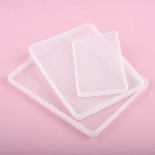 Rectangle Transparent Silicone Mold (4 variants) | Mould - Resinarthub