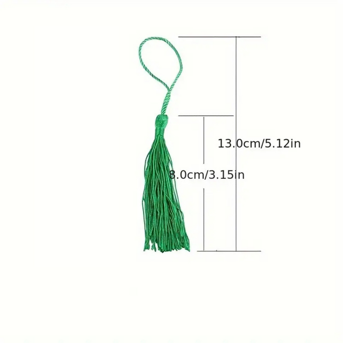 Bookmark Polyester Silk Tassels 10Pcs/pack | Mould - Resinarthub