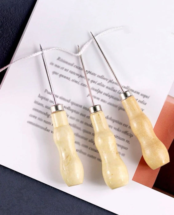 Wooden Handle Candle Punch Tool | Tools - Resinarthub