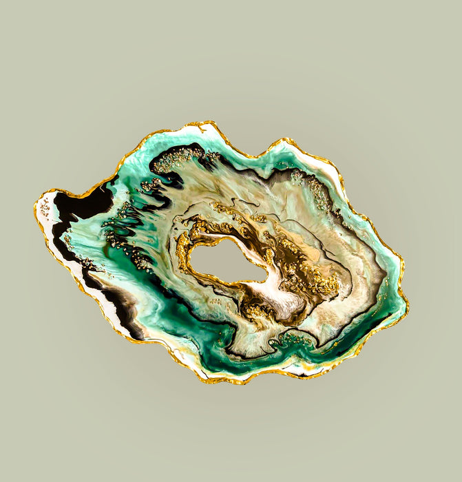 Geode Shaped MDF Table Top For Resin Art | Boards and Clock Accessories - Resinarthub