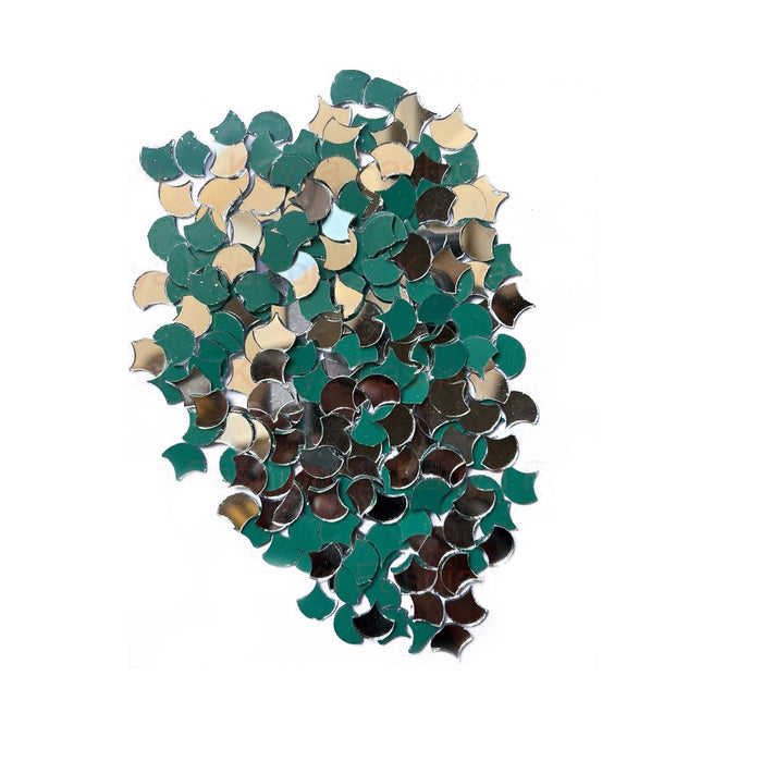 Mirror cuts for Art & Craft - Diya Shape | Fillings - Resinarthub