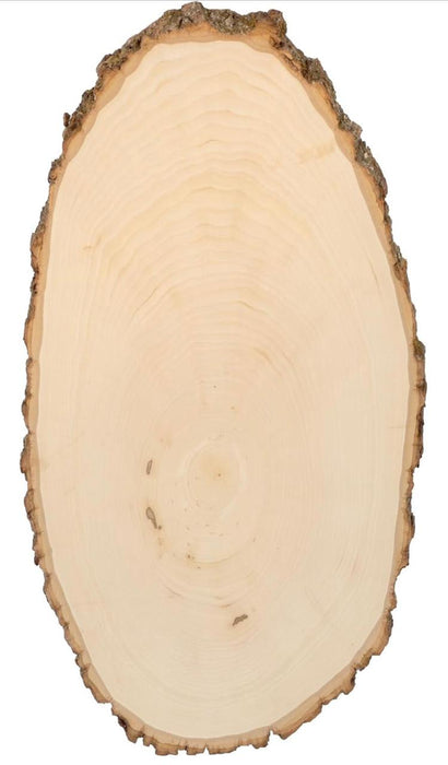 Oval Shaped Wood Slice for House Sign Board | Surfaces - Resinarthub