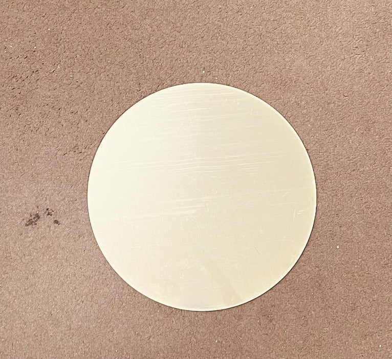 Light Gold Round Acrylic Mirror Cutting for Resin Art | Boards and Clock Accessories - Resinarthub