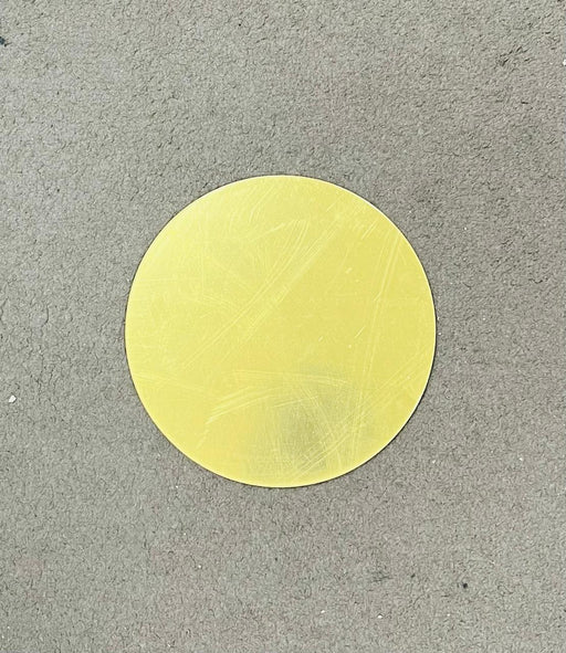 Dark Gold Round  Acrylic Mirror Cutting for Resin Art | Boards and Clock Accessories - Resinarthub