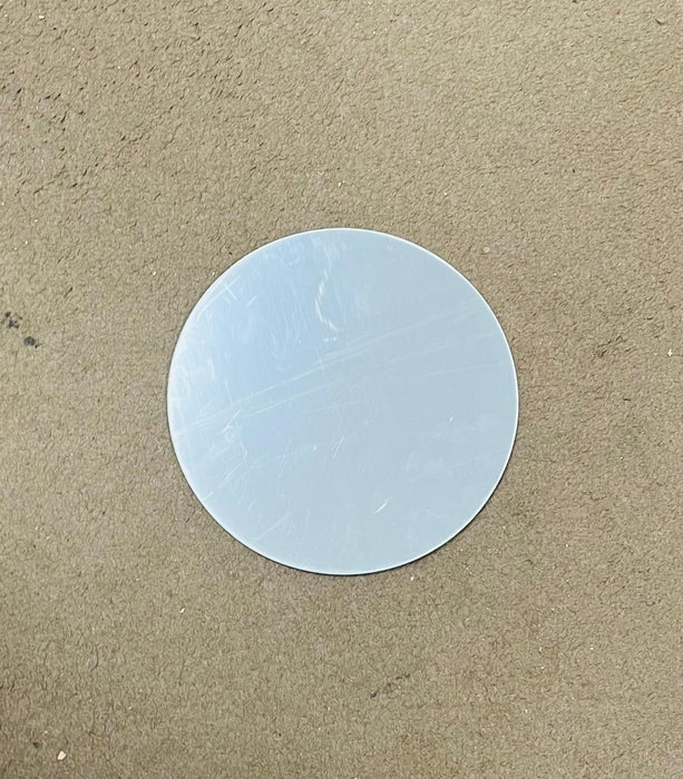 Silver Round Acrylic Mirror Cutting for Resin Art | Boards and Clock Accessories - Resinarthub