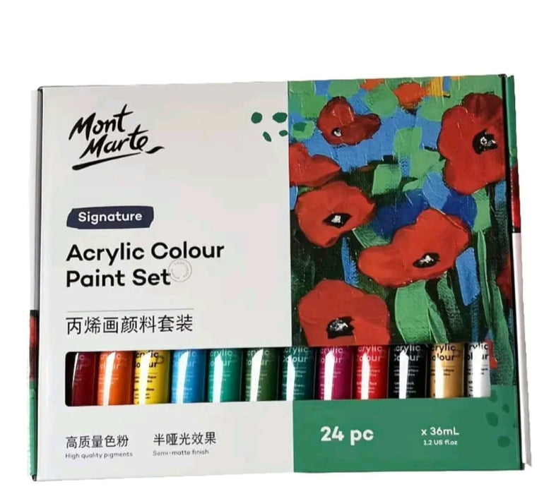 Mont Marte Acrylic Color | Pigment - Resinarthub